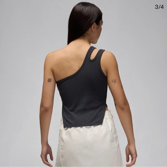Nike Air Jordan Asymmetrical Ribbed Tank - Picture 10 of 11